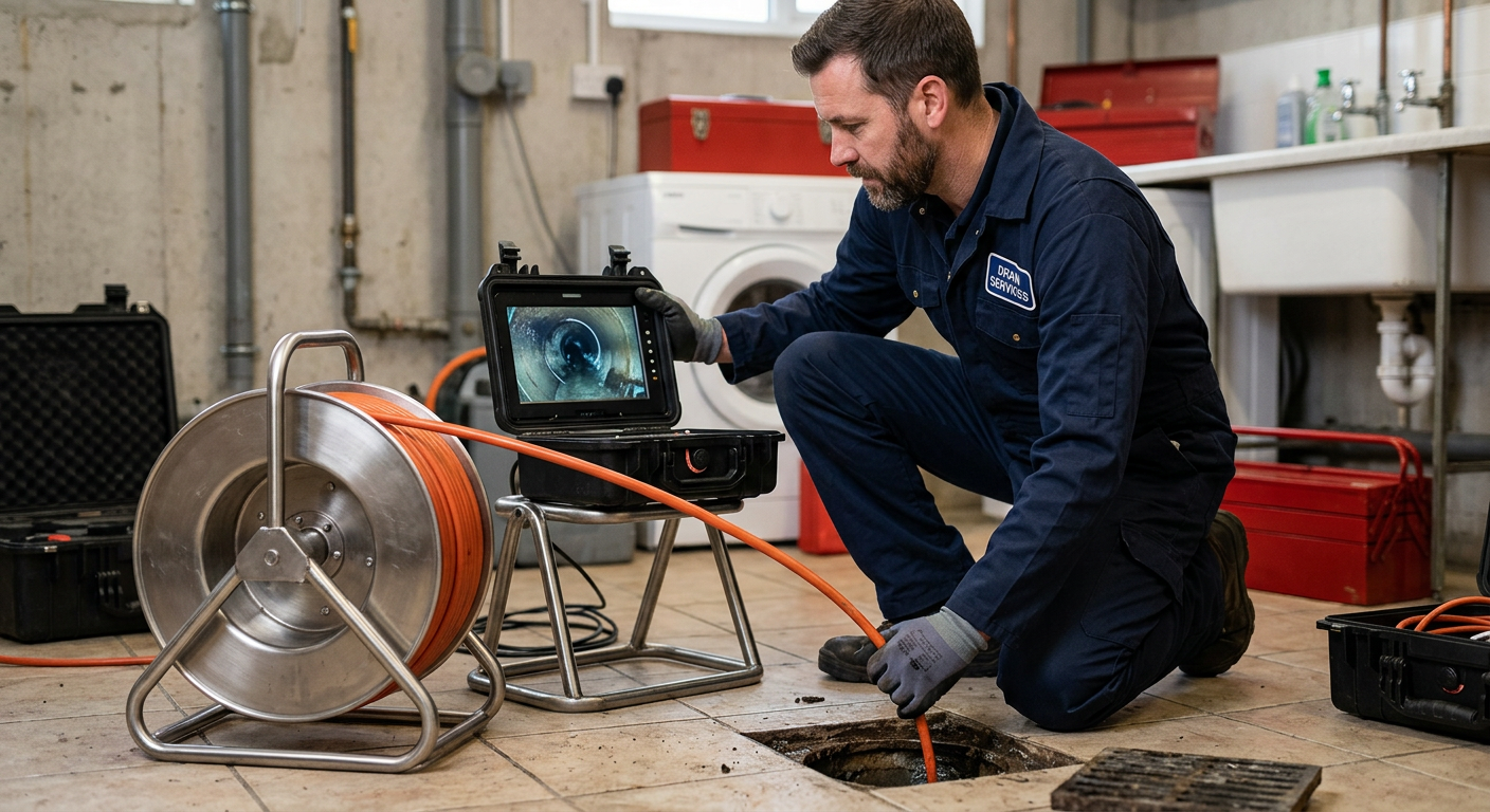 Inspection caméra endoscopique de canalisation à Vigneux-sur-Seine